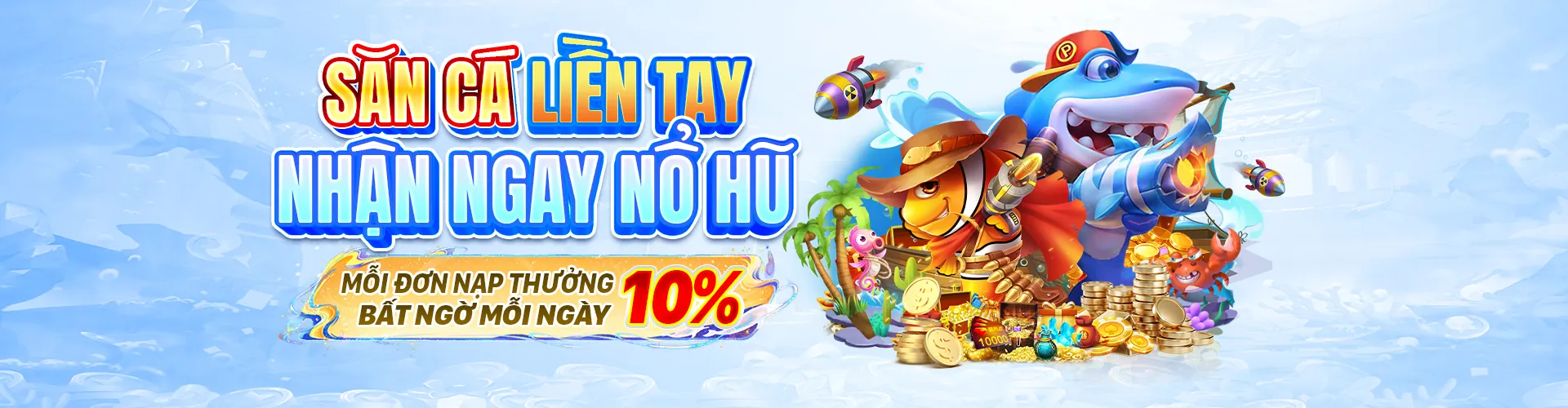 Khuyến mãi bắn cá viva88 nổ hũ
